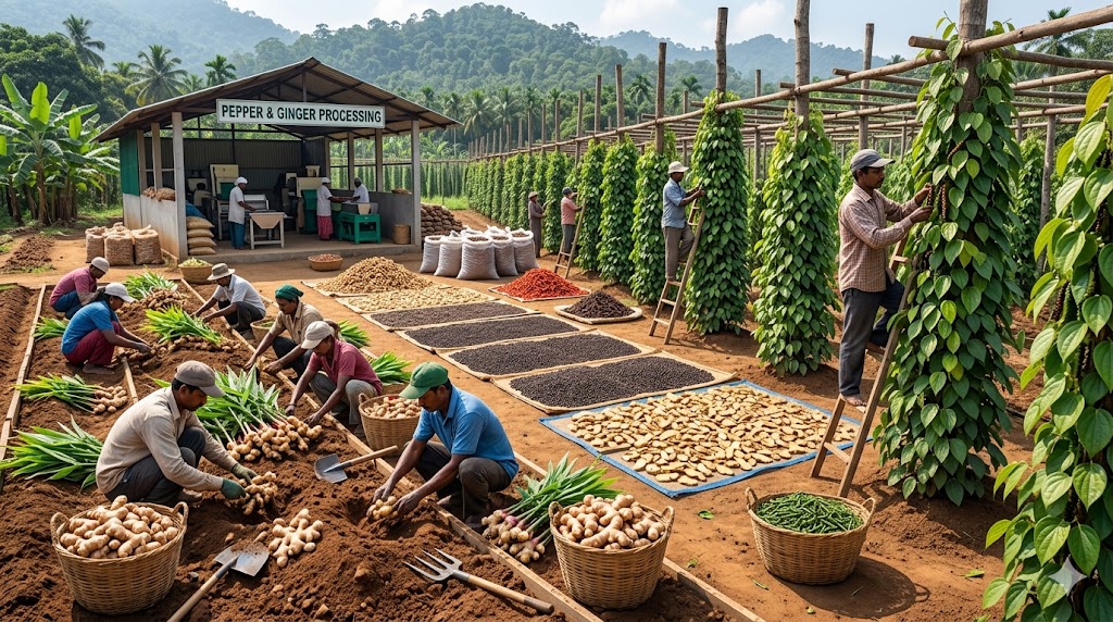 Lecture on Pepper and Ginger Production